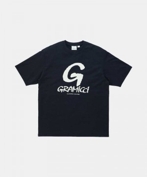 Black Gramicci G-Logo Unisex Tops | TAIFWB302