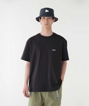 Black Gramicci Gramicci x and wander Unisex Tops | UTXKRI032