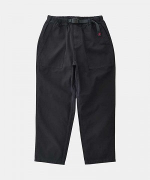 Black Gramicci Loose Tapered Men's Pants | FLZUNM273