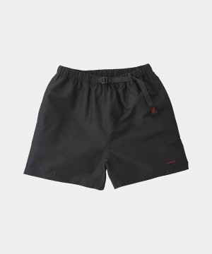 Black Gramicci Shell Canyon Men's Shorts | XVMFOQ382