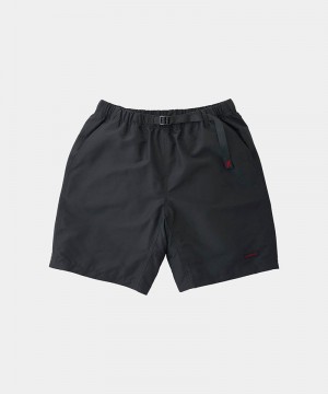 Black Gramicci Shell Packable Men's Shorts | SDKYUF923