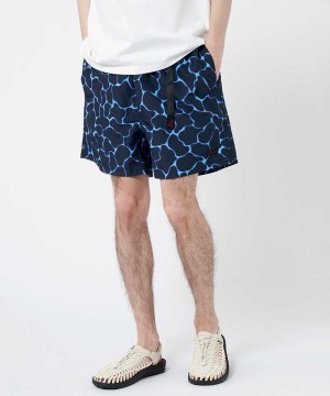 Blue Gramicci Shell Canyon Men's Shorts | FJETQW731