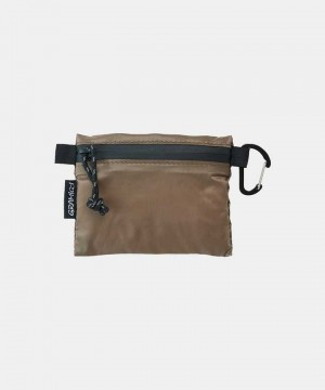 Brown Gramicci Micro Ripstop Pouch Unisex Bags | UBERTF281