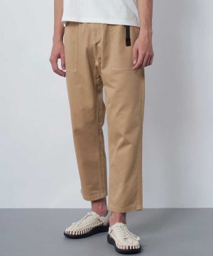 Chocolate Gramicci Loose Tapered Men's Pants | YBZXFN409