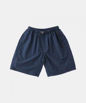 Deep Blue Gramicci Nylon Loose Women's Shorts | YRDNXE821