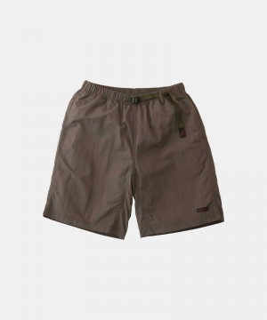 Deep Brown Gramicci Nylon Packable G-Short Men's Shorts | DMWITU946