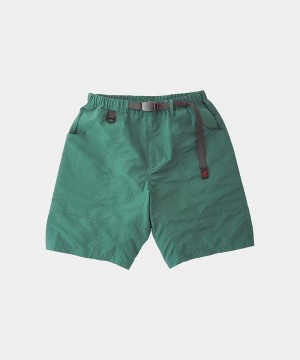 Deep Green Gramicci Shell Gear Men's Shorts | FOLRXY240