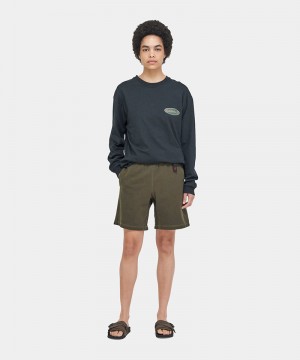 Deep Olive Gramicci Classic Gramicci Women's Shorts | KVJSLQ085