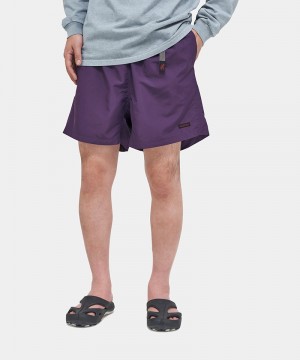 Deep Purple Gramicci Shell Canyon Men's Shorts | DQBIRS721