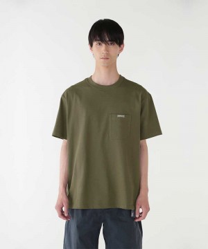 Green Gramicci Gramicci x and wander Unisex Tops | OGZAIP607