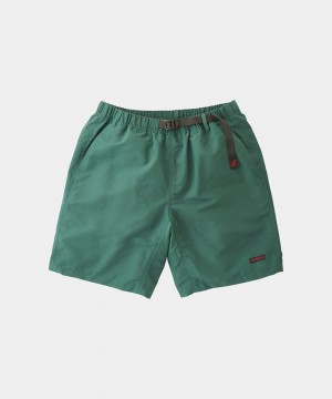 Green Gramicci Shell Packable Men's Shorts | QCIVBR032