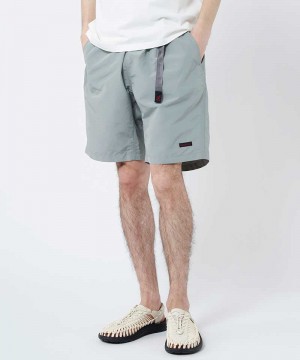 Grey Gramicci Shell Packable Men's Shorts | IEWXOU714