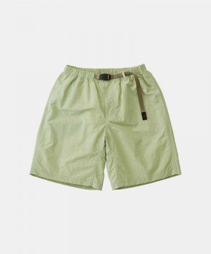 Light Green Gramicci Nylon Loose Women's Shorts | XUPCAQ236