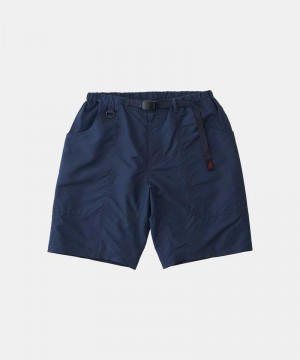 Light Navy Gramicci Shell Gear Men's Shorts | NDFSXR874