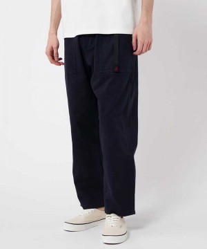 Navy Gramicci Loose Tapered Women's Pants | VHTSUL563