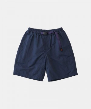 Navy Gramicci Nylon Loose Men's Shorts | BTJOXS901