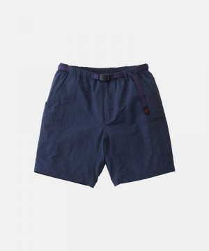 Navy Gramicci Nylon Utility Men's Shorts | UWLMJK817