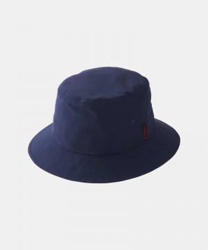 Navy Gramicci Shell Bucket Unisex Hats | OGLIZM075