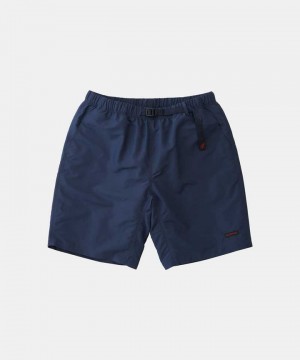 Navy Gramicci Shell Packable Women's Shorts | HZGVJS426