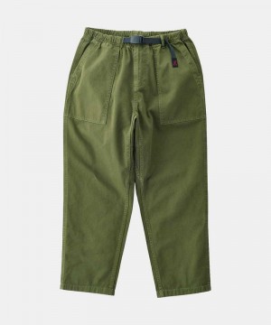 Olive Gramicci Loose Tapered Men's Pants | YSRQAN350