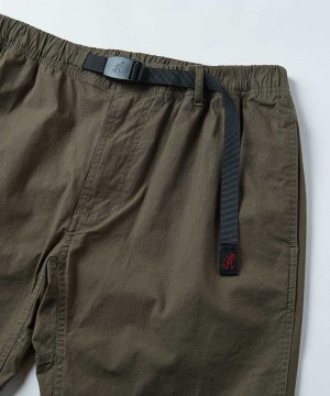 Olive Gramicci Weather NN-Pant Cropped Men's Pants | PUHXAK104