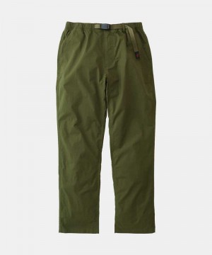 Olive Gramicci Weather Trek Men's Pants | DKPBUC562