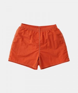 Orange Gramicci Drift Swim Men's Shorts | BDROWN823