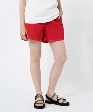 Red Gramicci Drift Swim Women's Shorts | DGNURS091