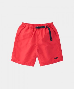 Red Gramicci Shell Packable Men's Shorts | HASGYW134