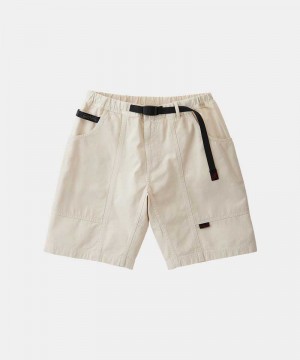 White Gramicci Gadget Men's Shorts | DZKJOV543