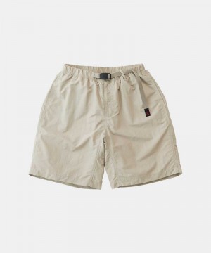 White Gramicci Nylon Loose Men's Shorts | TXZFUM163