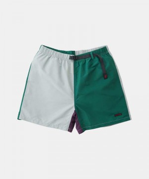 White Green Gramicci Shell Canyon Men's Shorts | WVAZMT315