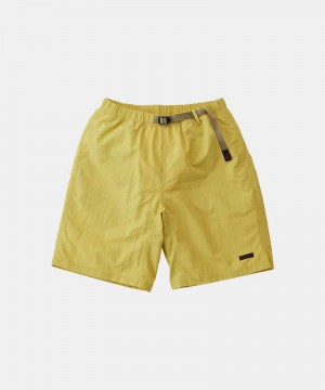 Yellow Gramicci Nylon Packable G-Short Men's Shorts | ZKGOJD098