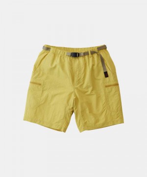 Yellow Gramicci Nylon Utility Men's Shorts | LJXYSE967