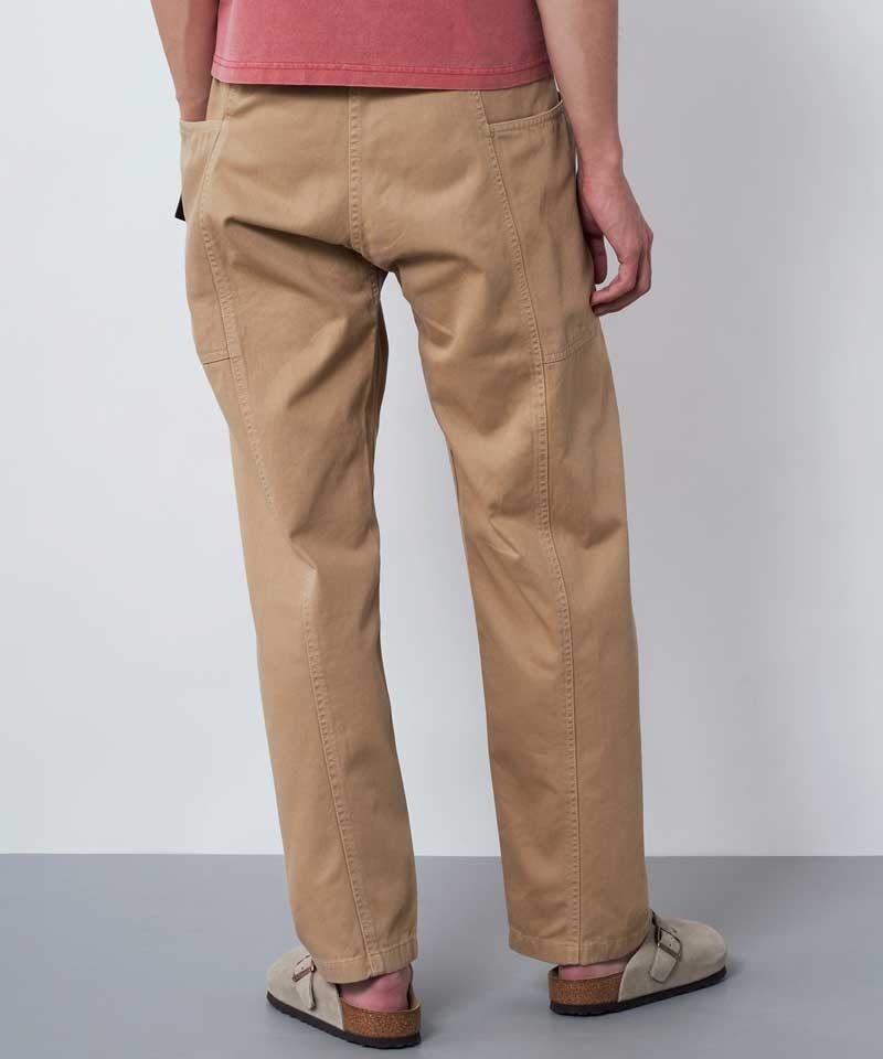 Beige Gramicci Gadget Men's Pants | QJMIWK523