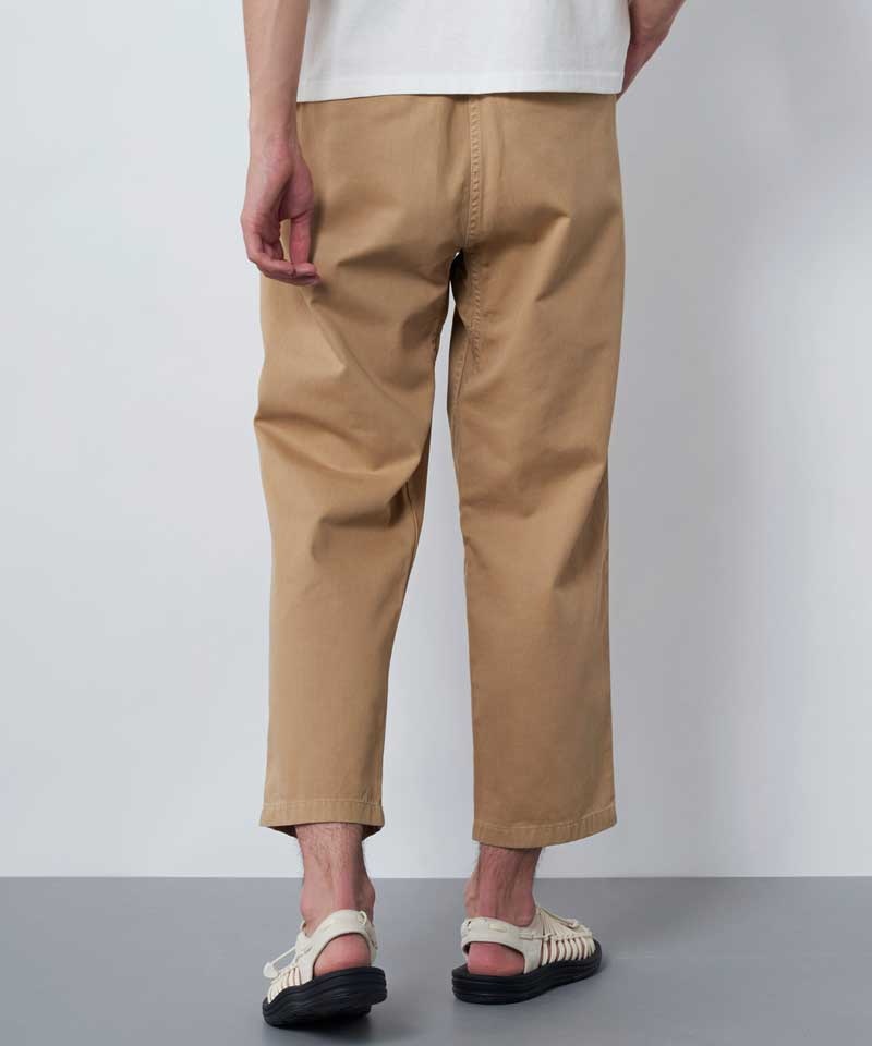 Beige Gramicci Loose Tapered Women's Pants | NBZLHY801