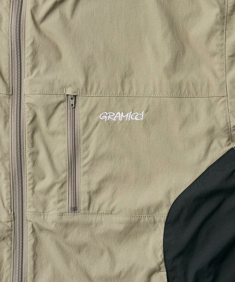 Beige Gramicci Softshell Nylon Men's Outerwear | OYCARZ817