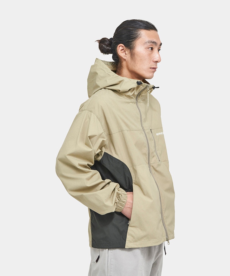 Beige Gramicci Softshell Nylon Men's Outerwear | OYCARZ817