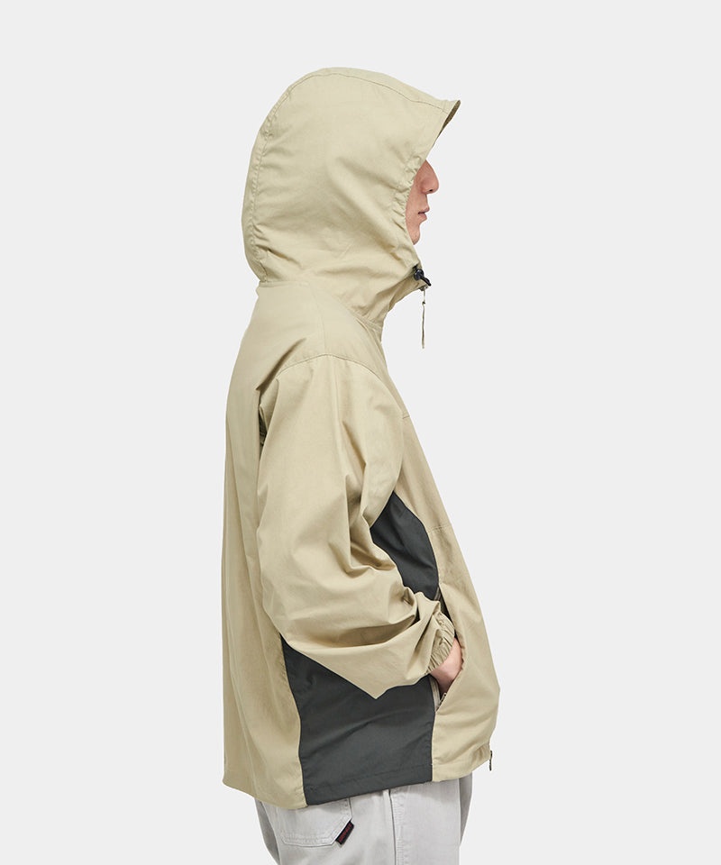 Beige Gramicci Softshell Nylon Men's Outerwear | OYCARZ817