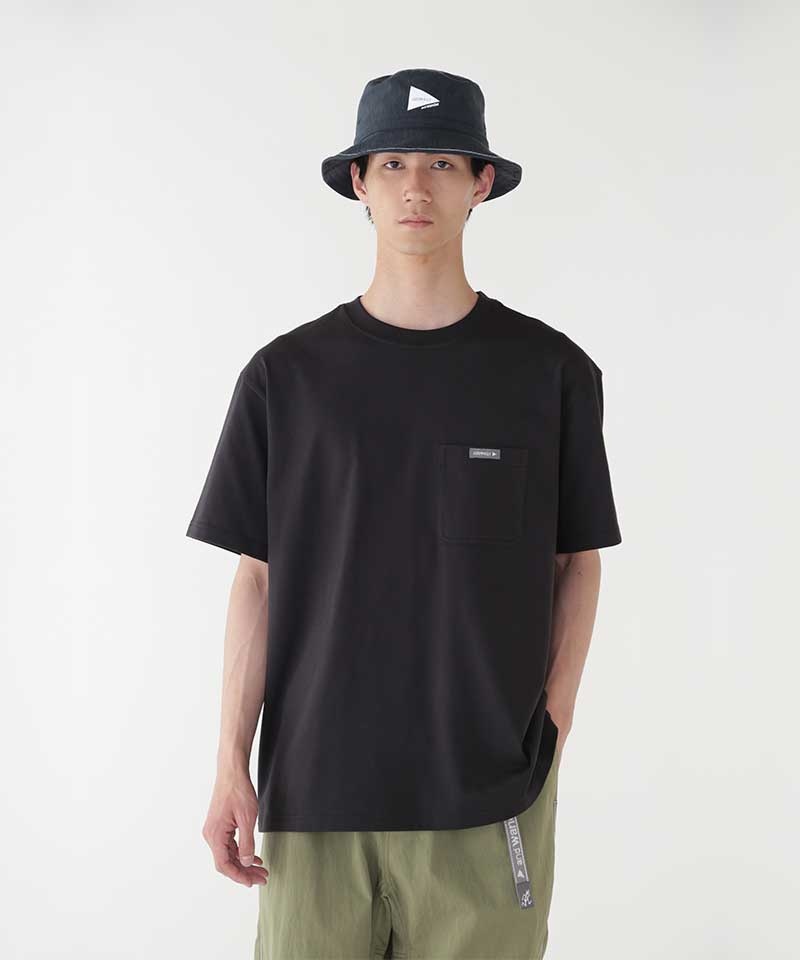 Black Gramicci Gramicci x and wander Unisex Tops | UTXKRI032