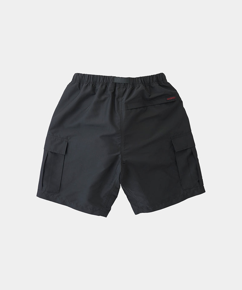 Black Gramicci Shell Cargo Men's Shorts | SHEYXU094