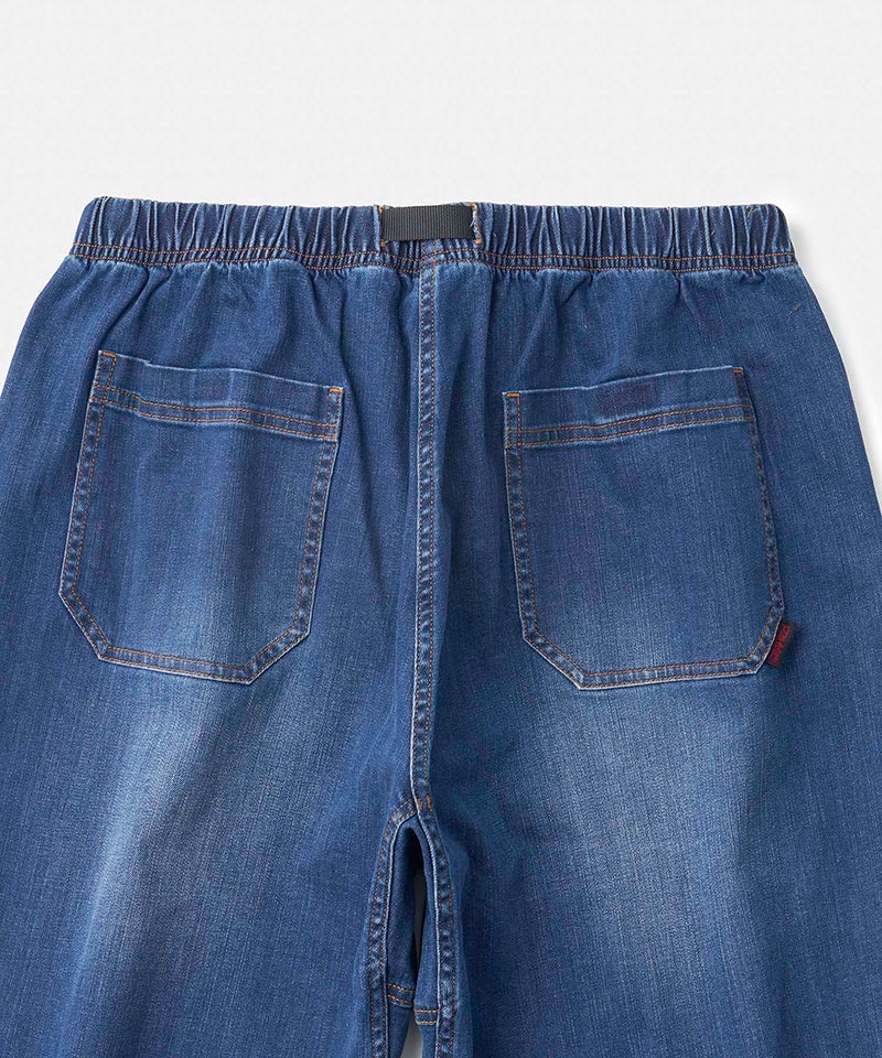 Blue Gramicci Stretch Denim Loose Tapered Ridge Women's Pants | NUMSWF635