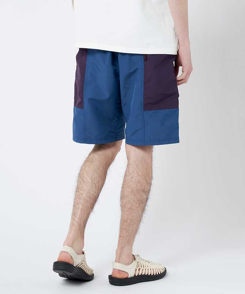 Blue Purple Gramicci Shell Gear Men's Shorts | WYHSOJ391