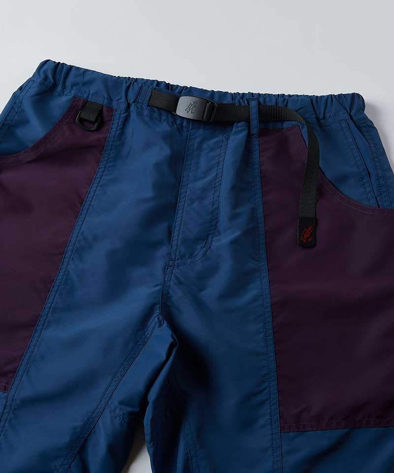 Blue Purple Gramicci Shell Gear Men's Shorts | WYHSOJ391