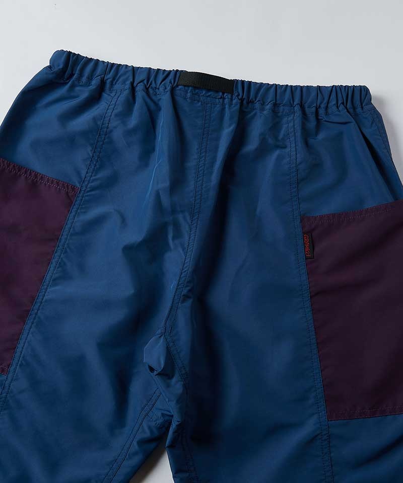 Blue Purple Gramicci Shell Gear Men's Shorts | WYHSOJ391