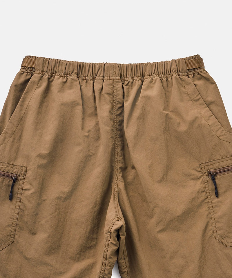 Brown Gramicci Nylon Utility Men's Shorts | FSRYGE924