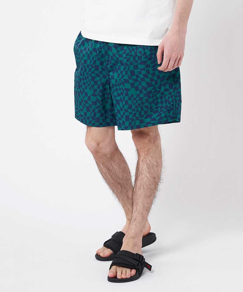 Deep Green Gramicci Drift Swim Men's Shorts | WMPFTY721