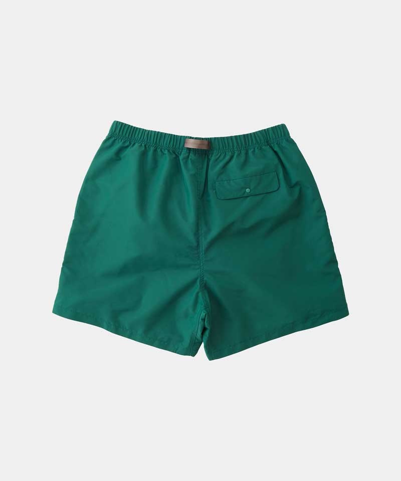 Deep Green Gramicci Shell Canyon Men's Shorts | QMURFC837