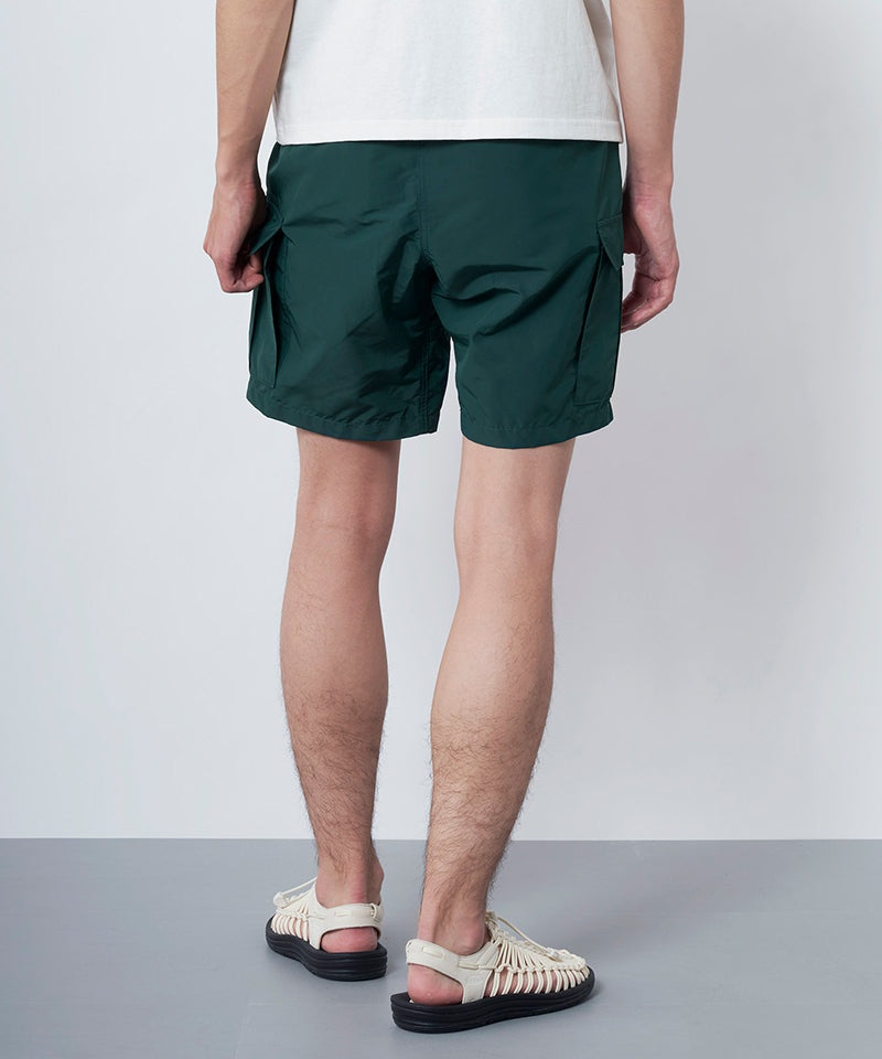 Deep Green Gramicci Shell Cargo Men's Shorts | XVERYD958