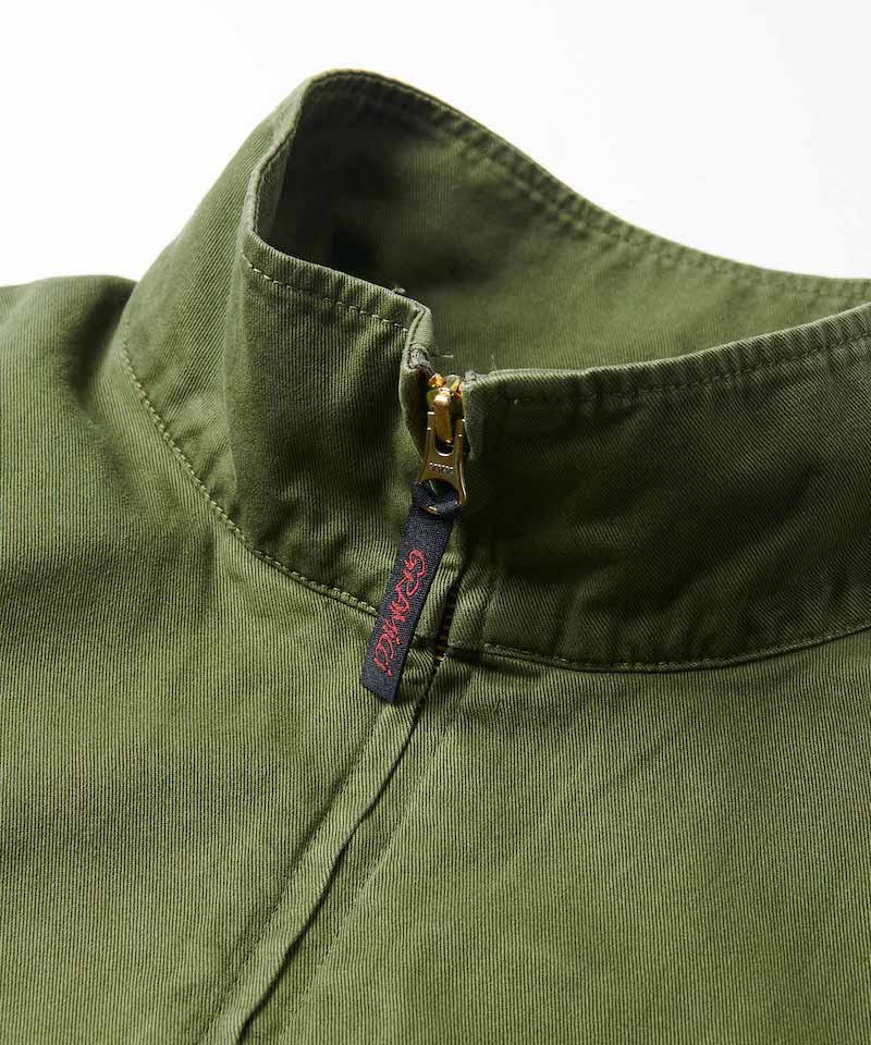 Green Gramicci Twill-Around Men's Outerwear | MSZDXE623